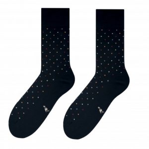 Colorful dots socks design 1