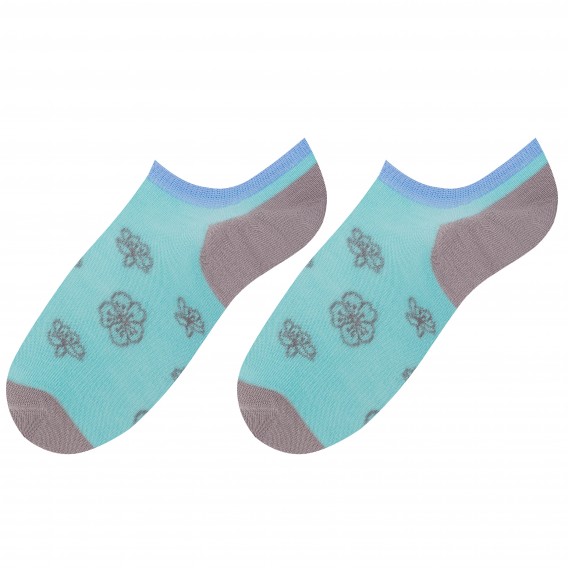 Flowers socks design 2