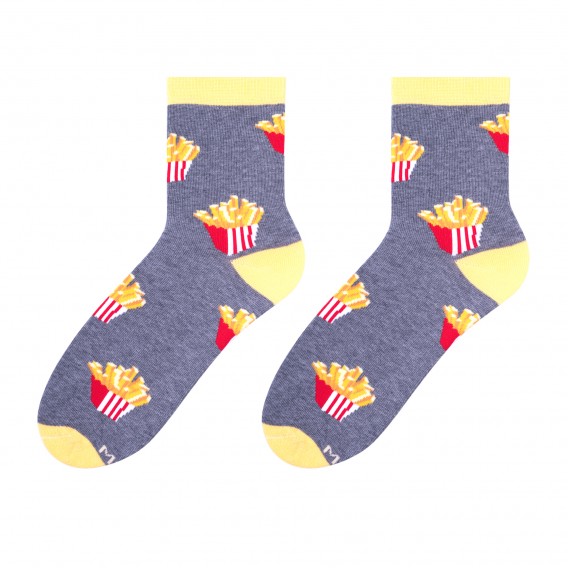 Fries socks design 1