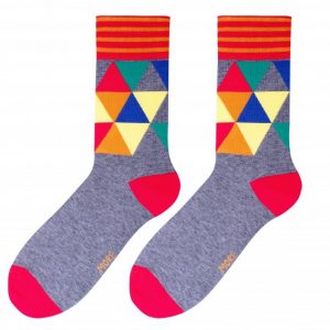 Mosaic socks design 2