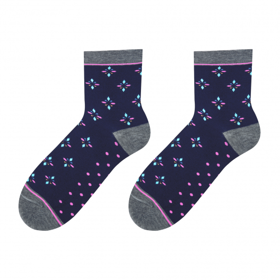 Sparks colorful socks design 1